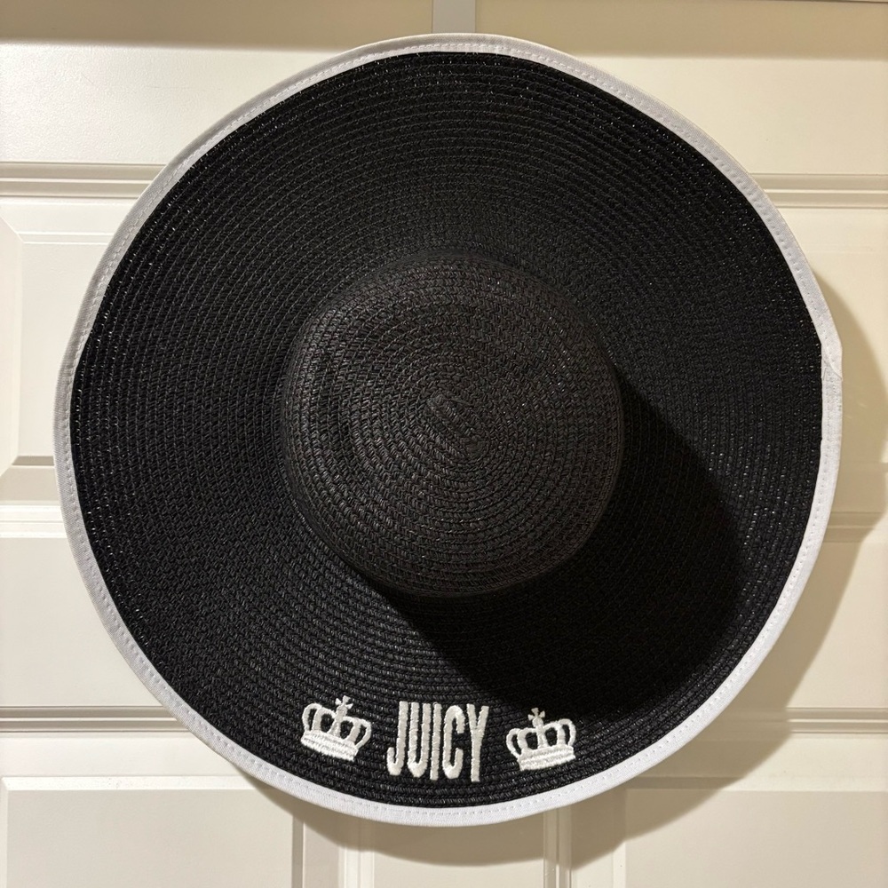 Juicy Couture Black and White Sun Hat